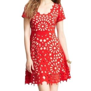 Gracia Laser Cut Dress